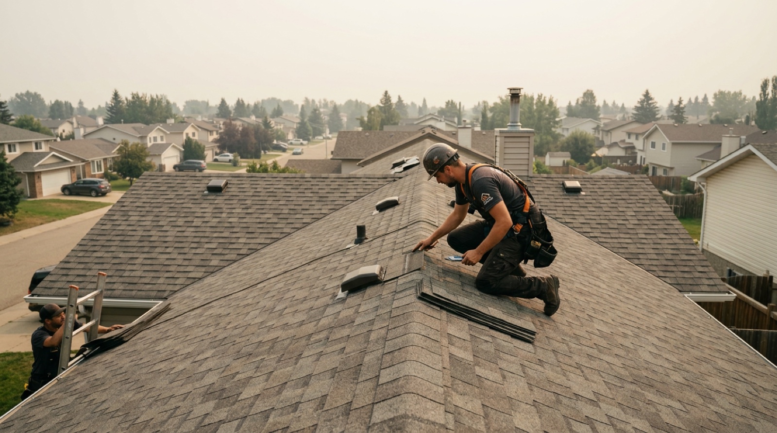 Wildfire Smoke Over Edmonton What It Does to Your Roof and Attic
